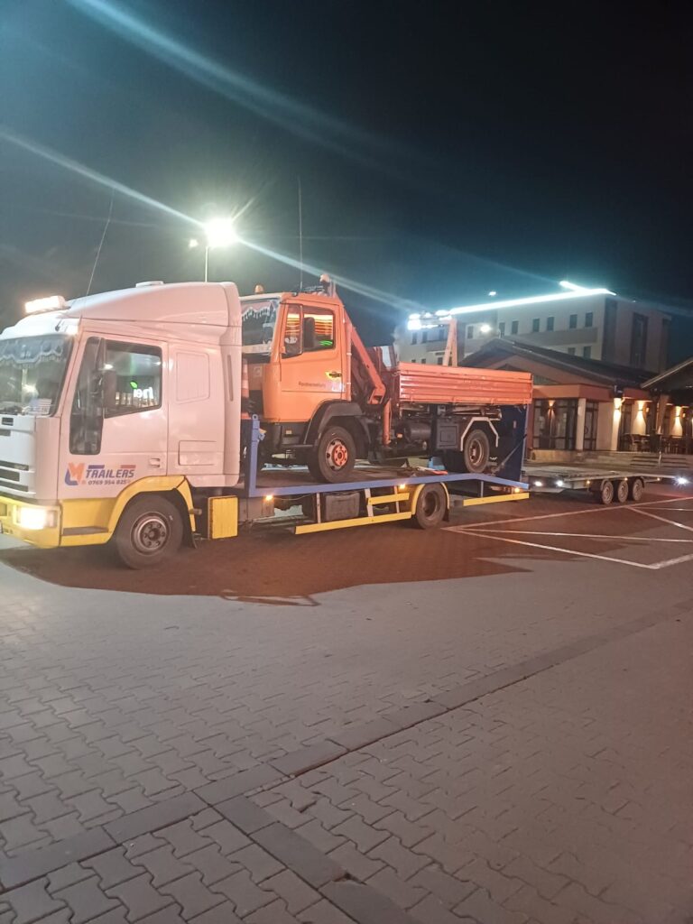 Platformă auto modernă pentru servicii de tractări auto